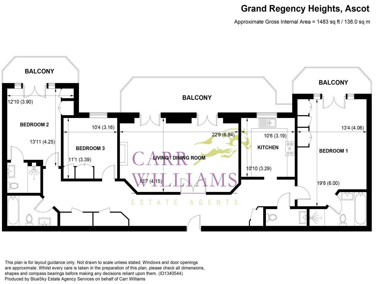 Grand Regency Heights, Burleigh Road floorplan