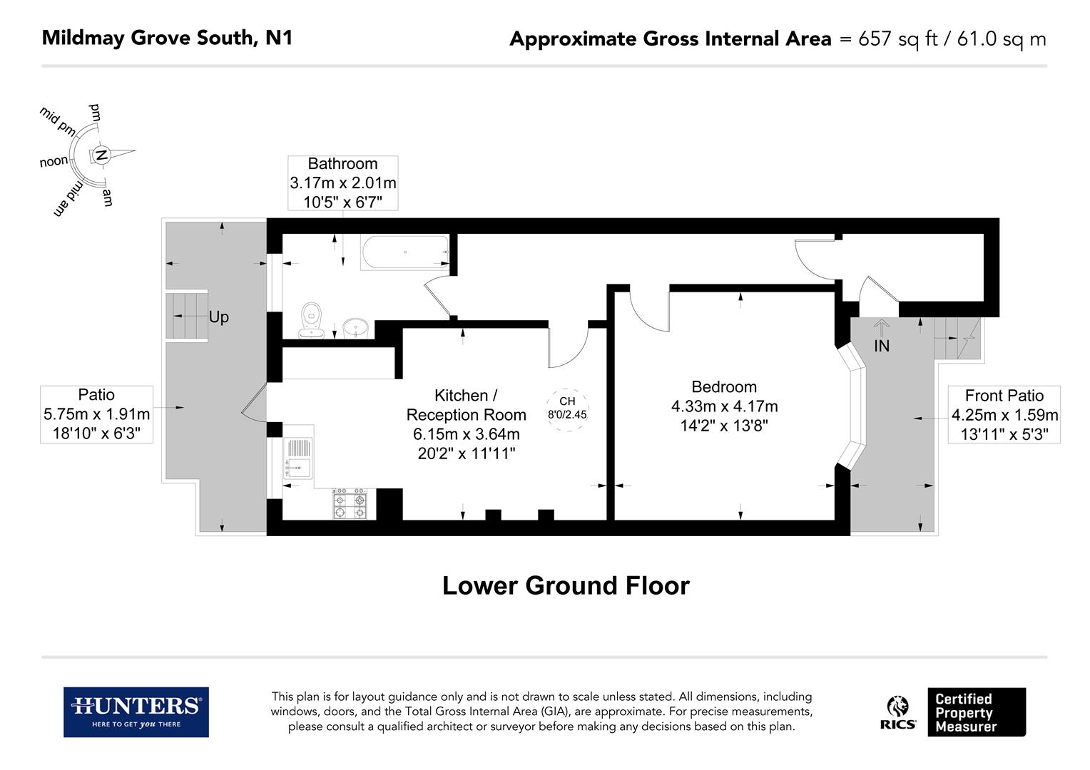 20a, Mildmay Grove South, London floorplan