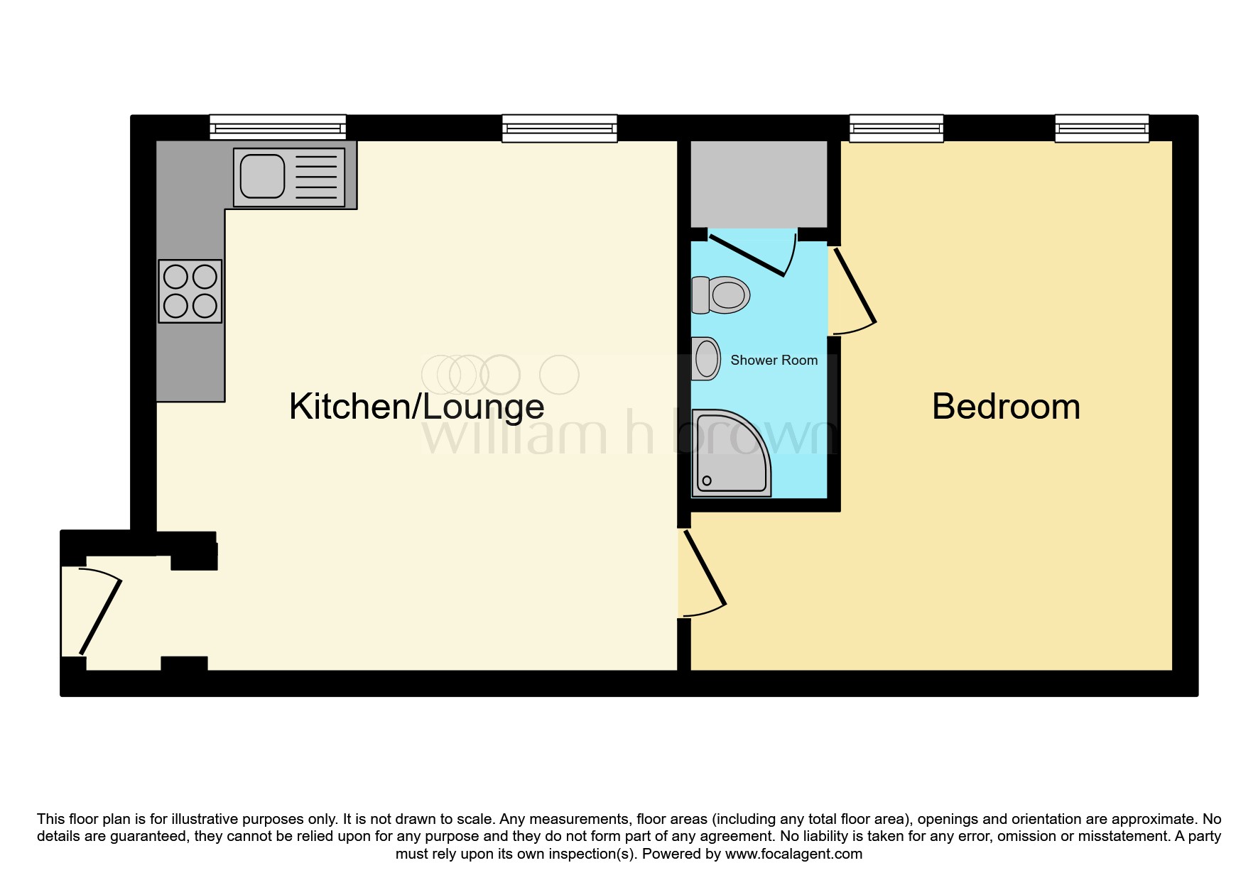 Apartment 4, The Old Library, Mcconnel Crescent, Doncaster floorplan