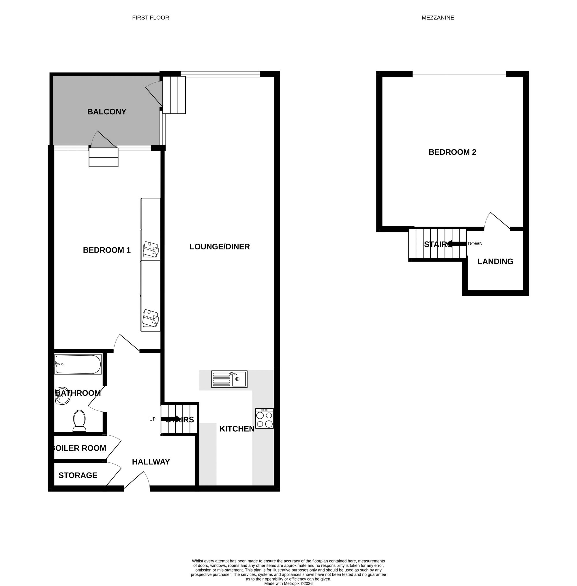 110 Valley Mill Cottonfields, Bolton floorplan