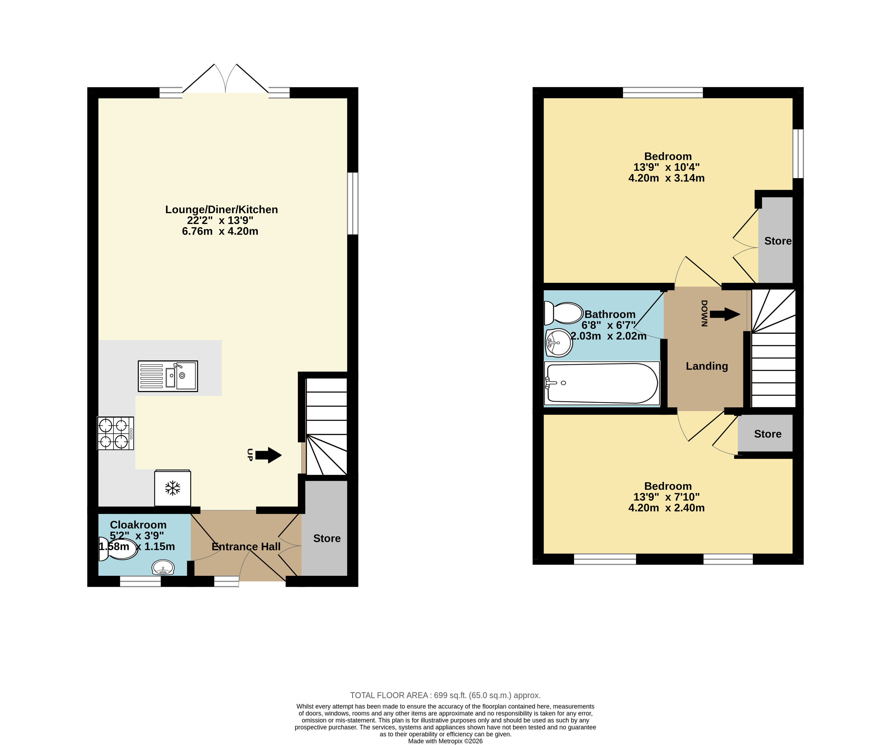 23, Wales Crescent, Kent floorplan