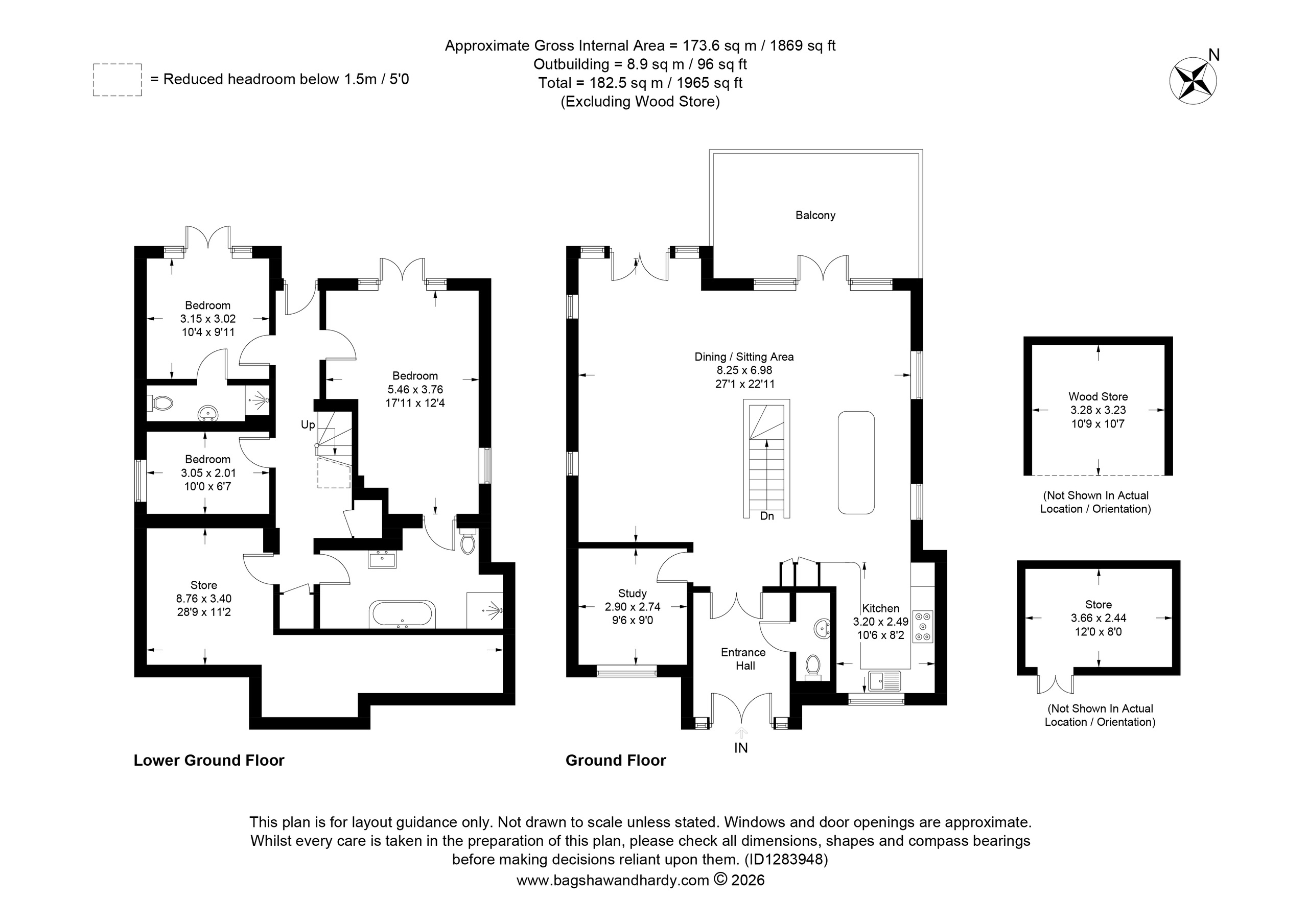 Moonrakers Birdhouse Lane, Orpington floorplan