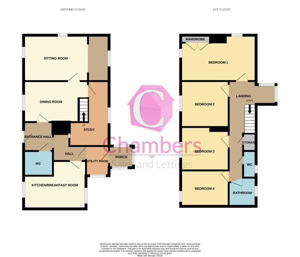 Burley Cottage, 19 Anker Lane, Fareham floorplan
