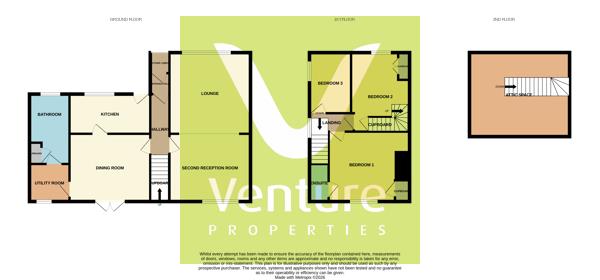 18, Billy Row Green, Billy Row, Crook floorplan