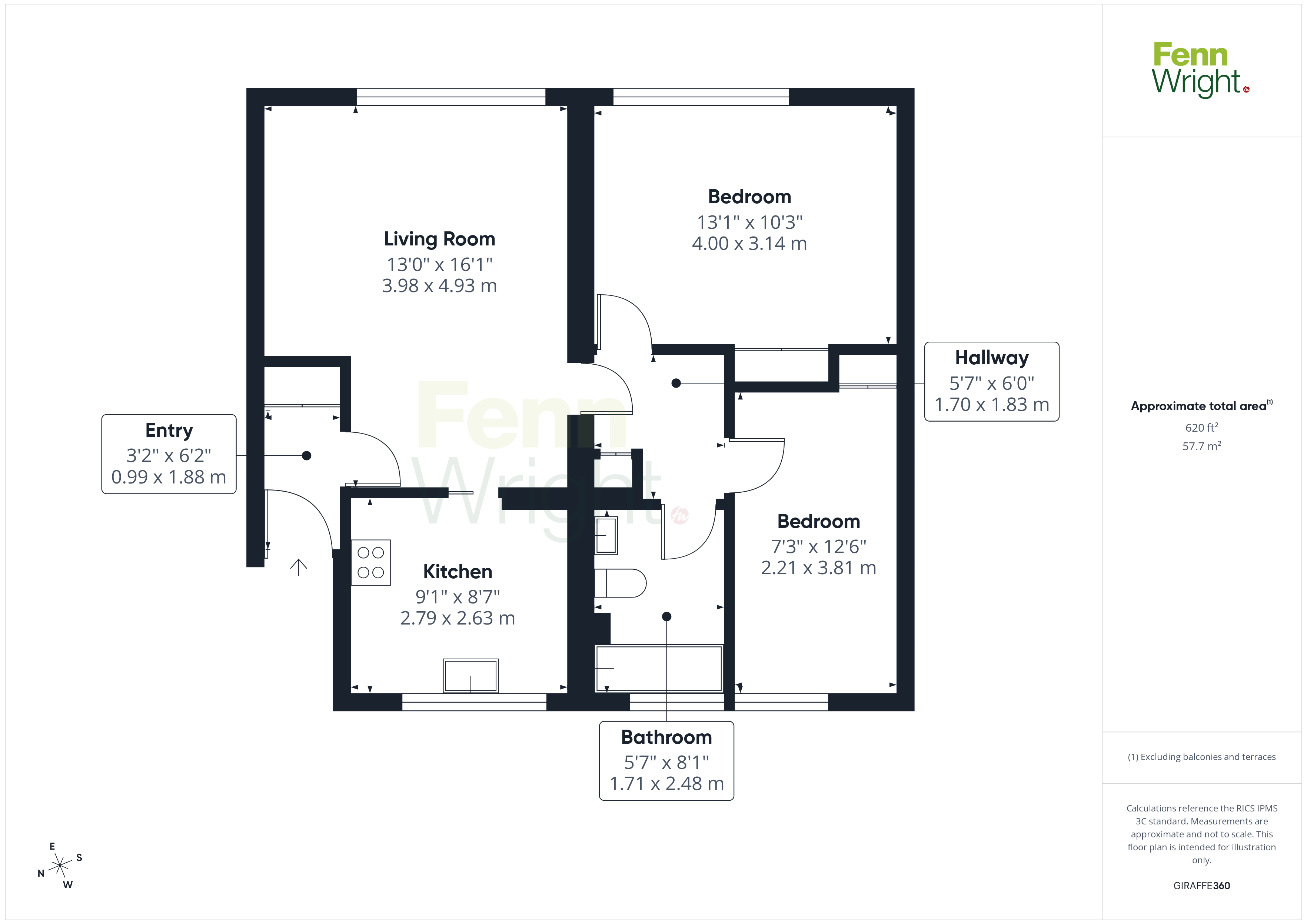 26, Haig Court, Essex floorplan