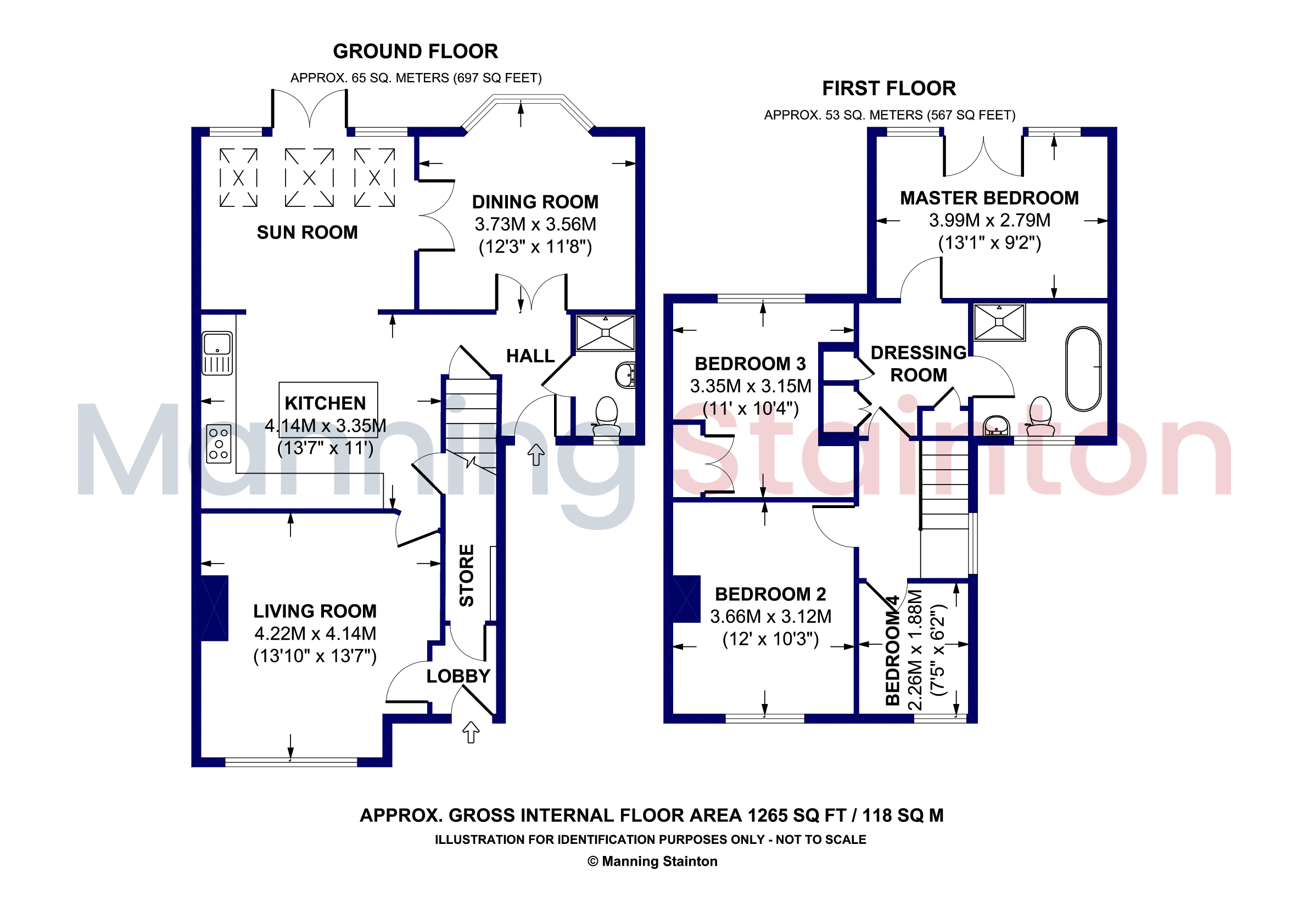 11, Troydale Grove, West Yorkshire floorplan