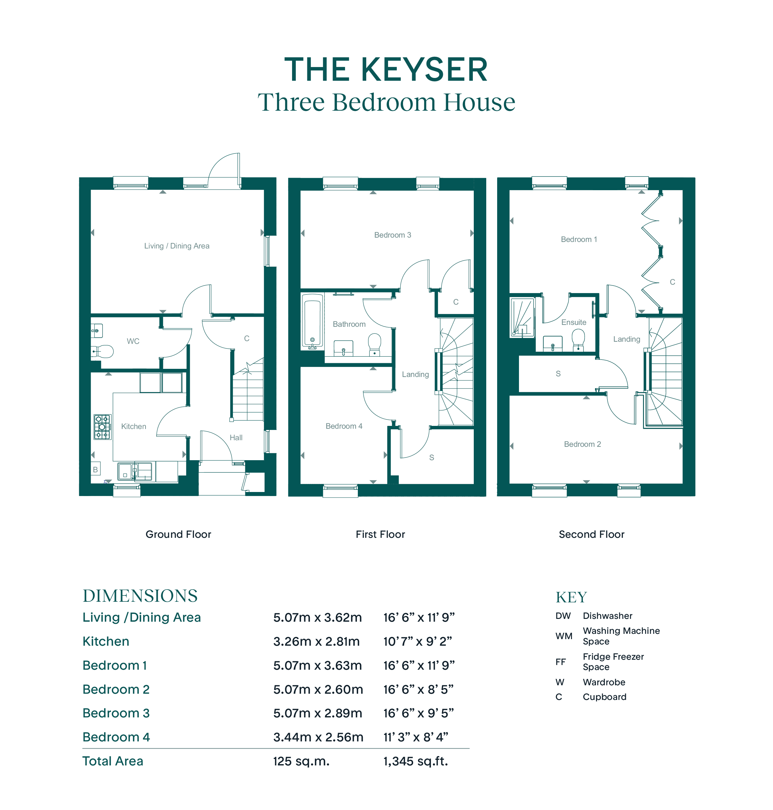 9 willowherb drive - keyser 1MRF, Leaf Living at Beckley Place, Oxford, OX3, Oxford floorplan