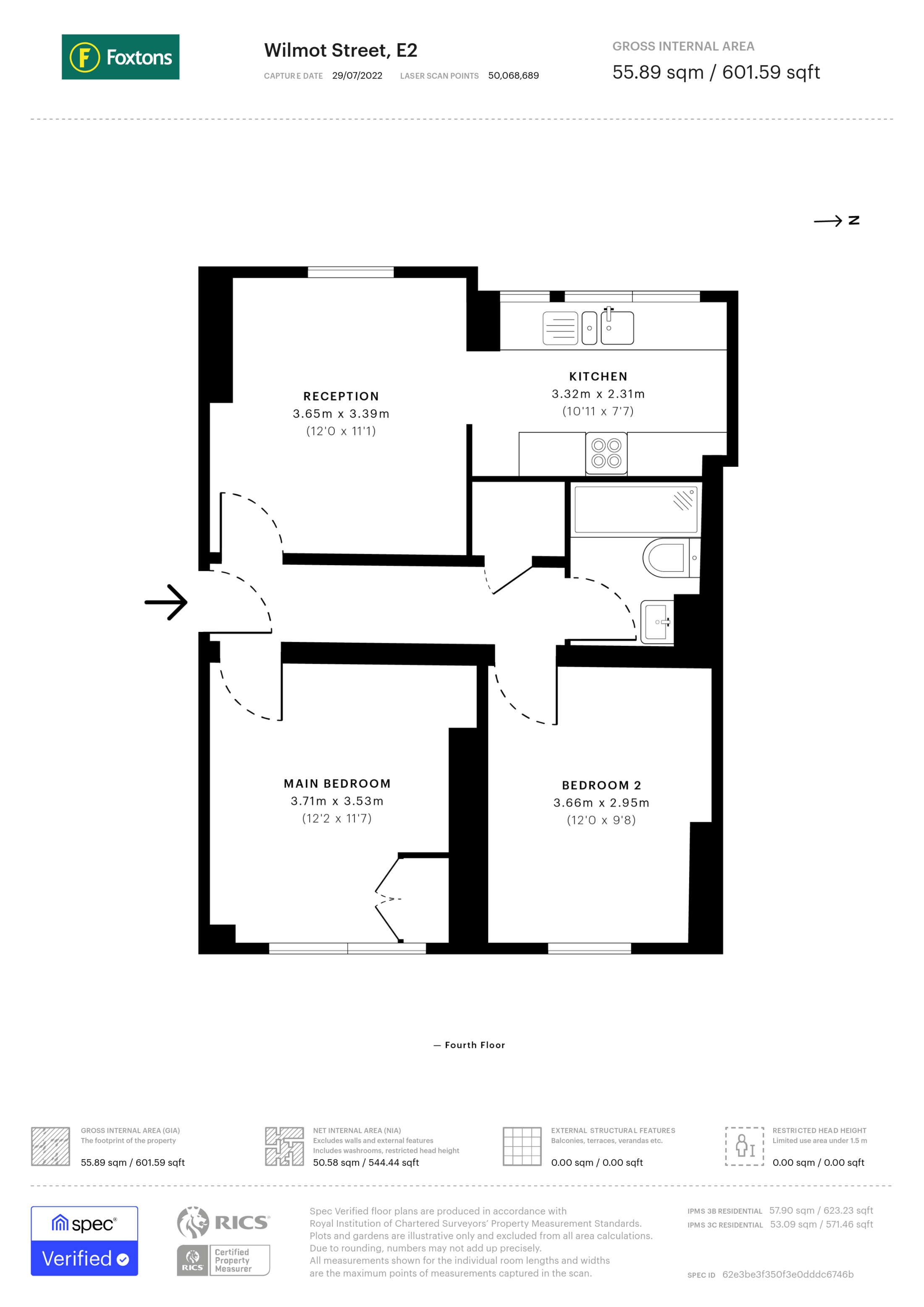 Wilmot Street, E2, Bethnal Green floorplan