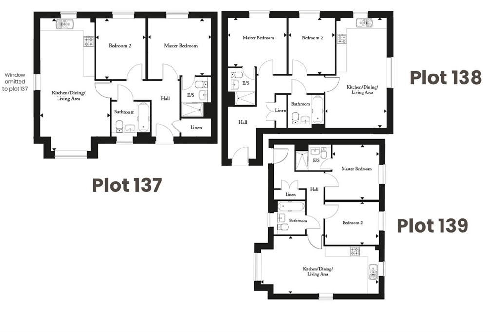 "Oak House" at Aldermans Drive, Peterborough PE3, 2 bedroom triplex for sale 58941197