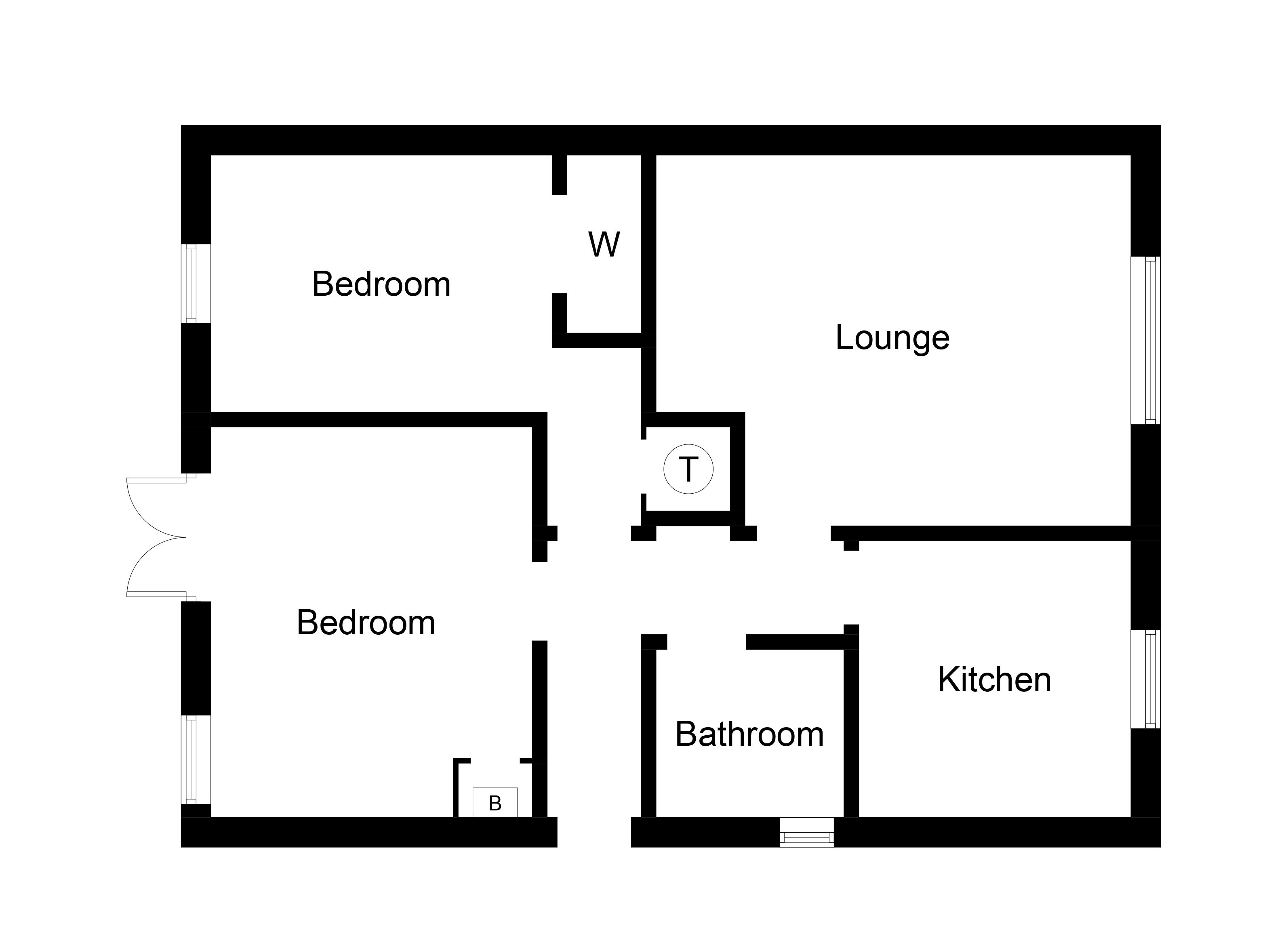 2 Bedrooms Detached bungalow for sale in Sauchie Place, Crieff PH7