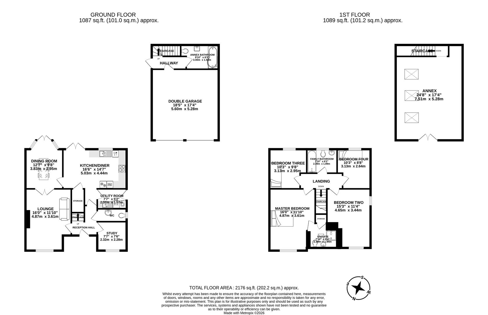5, Carrwood way, Preston floorplan