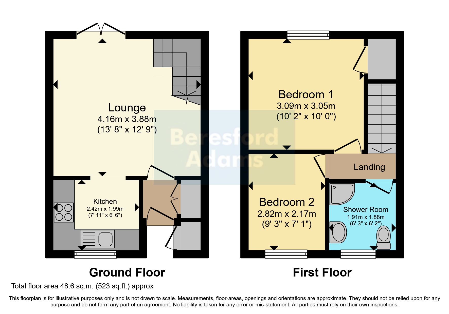 19, Milton Road, Chester floorplan