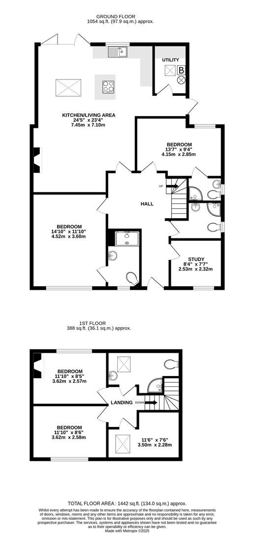 219, Park Road, Uxbridge floorplan