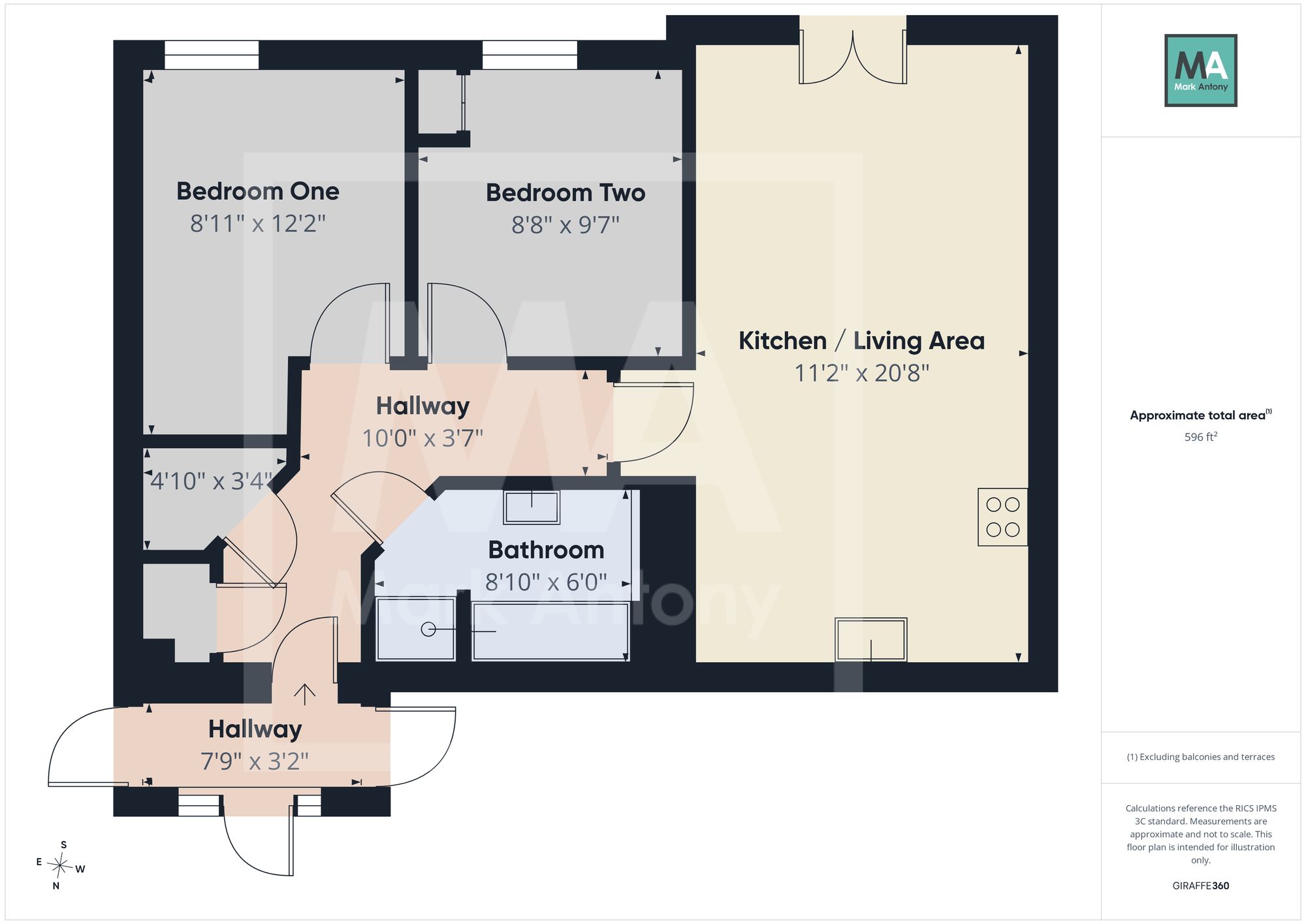 Apt 9, Ramsbury Court Cheddington Crescent, Warrington floorplan