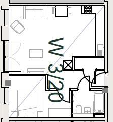 W316, 321, Ordsall Lane, Manchester floorplan