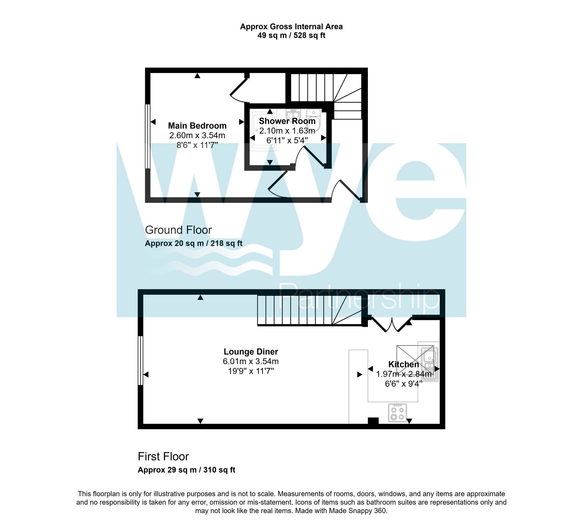 Flat 19, Davies Court Carrington Road, High Wycombe floorplan