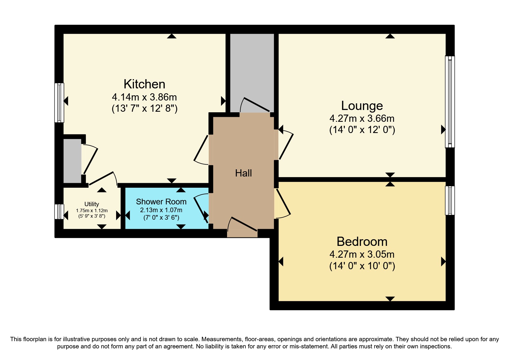 Maryhill Road, Maryhill, Glasgow G20, 1 bedroom flat for sale