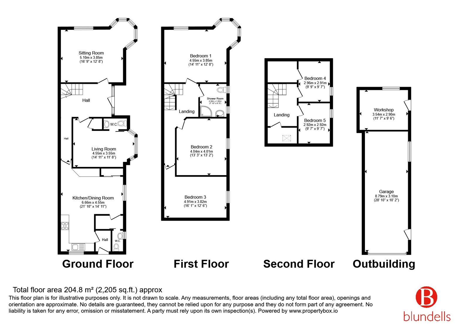16, Axholme Road, South Yorkshire floorplan
