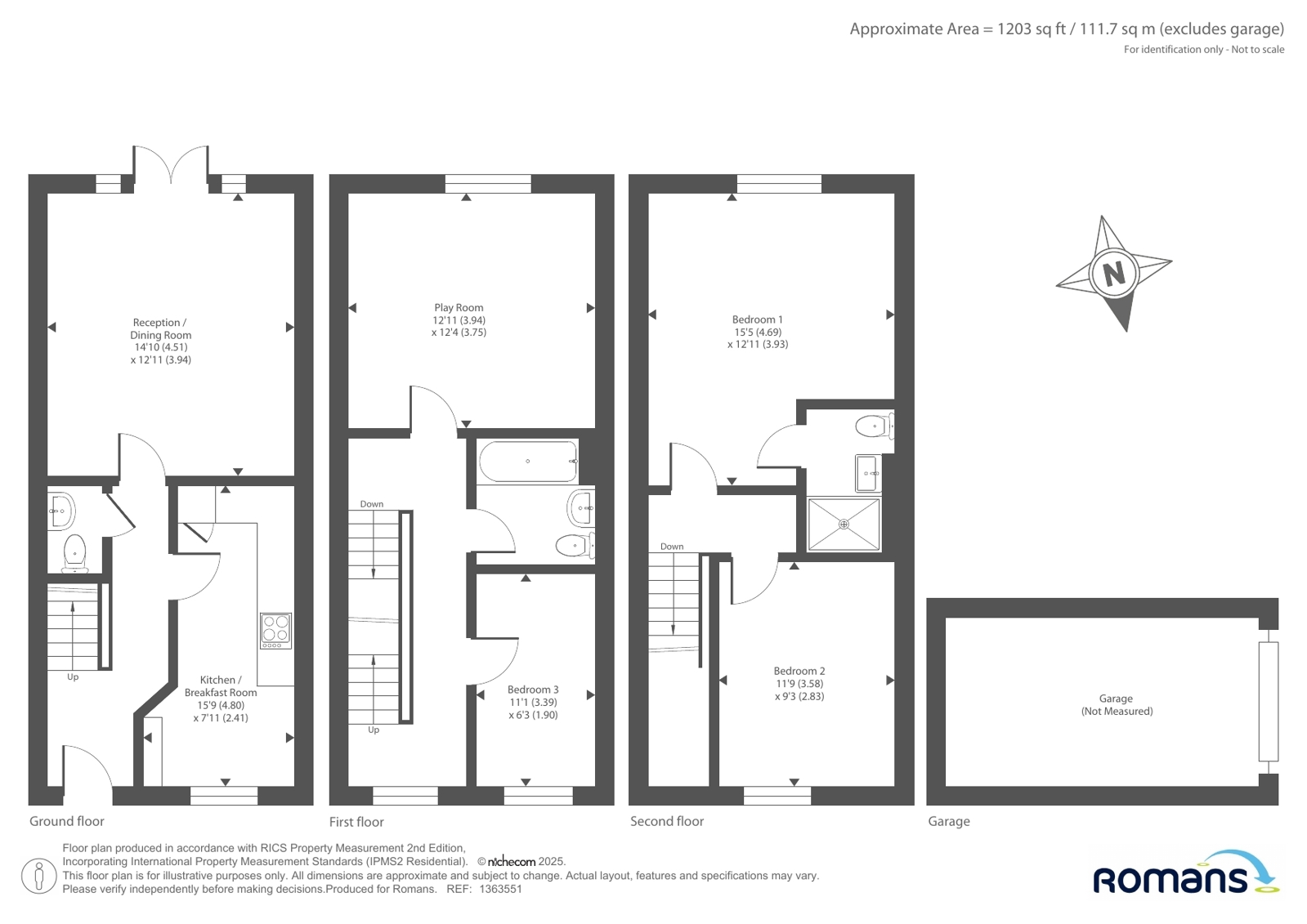 2, Lavinia Walk, Wiltshire floorplan