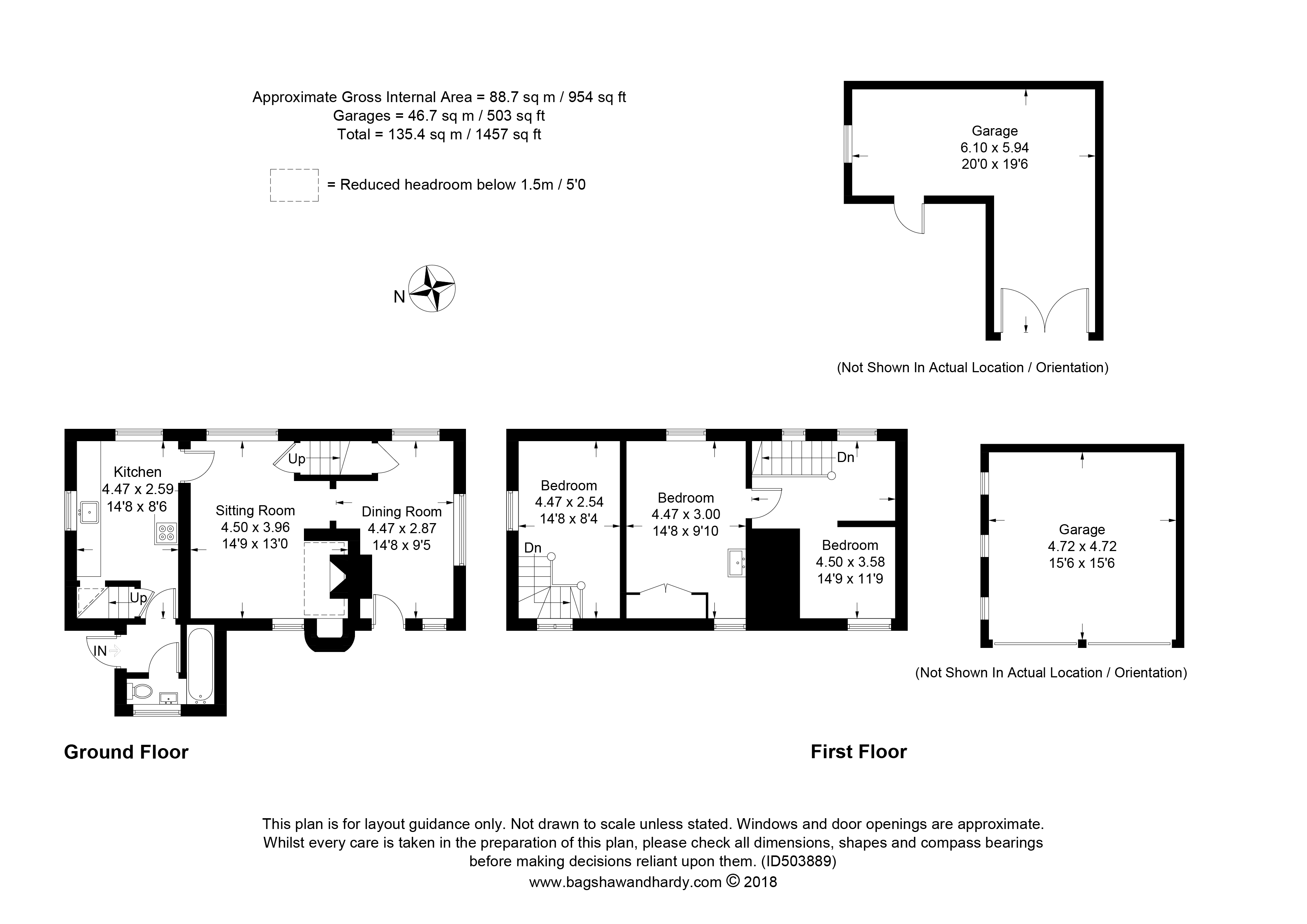 3 Bedrooms Detached house for sale in Glovers Road, Charlwood RH6