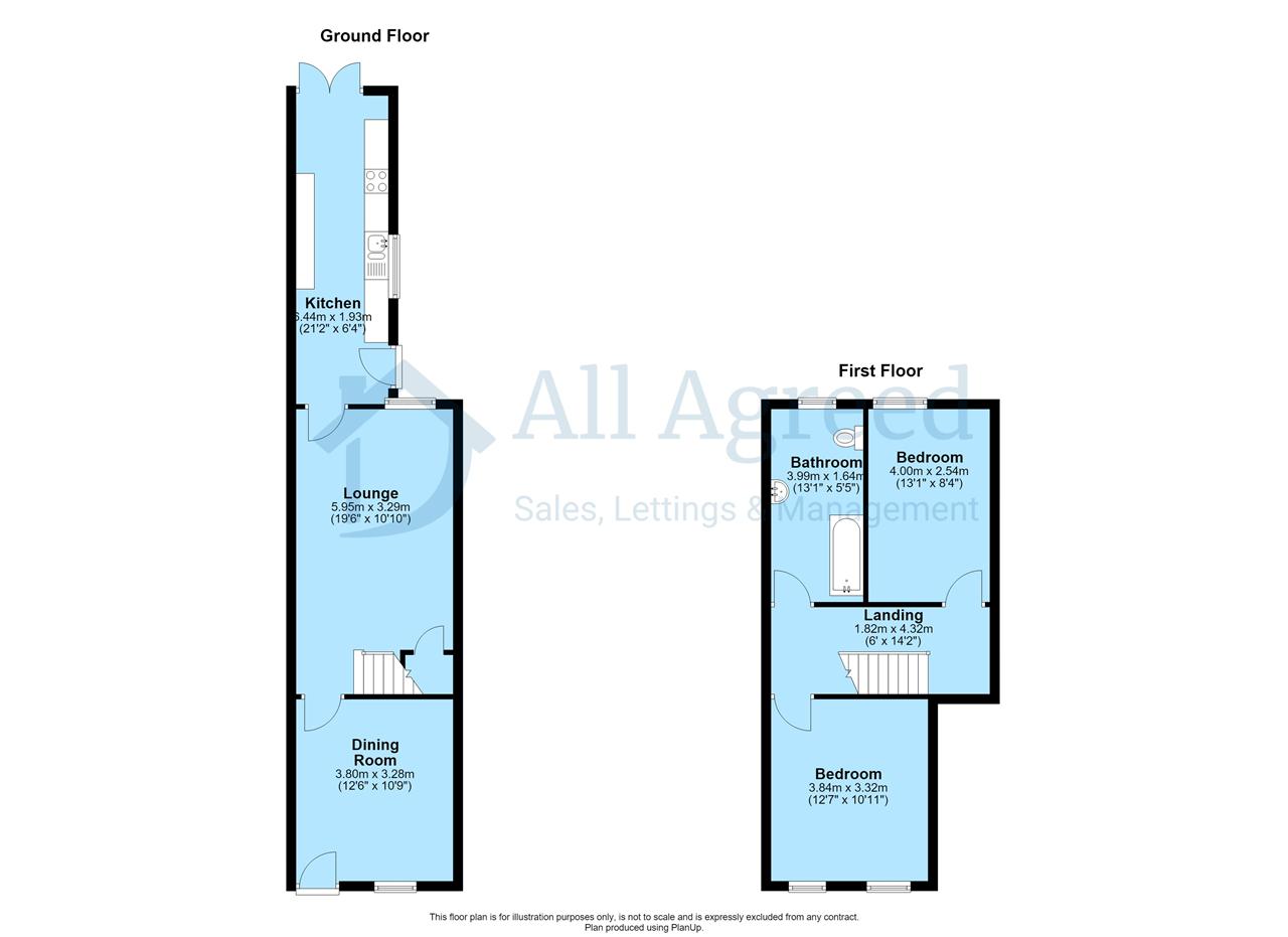15, Peel Street, Langley Mill floorplan