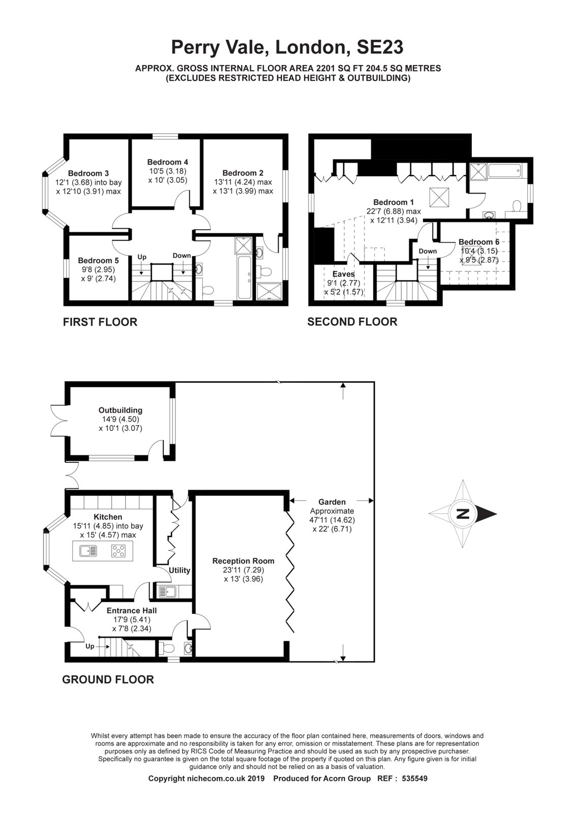 159, Perry Vale, London floorplan