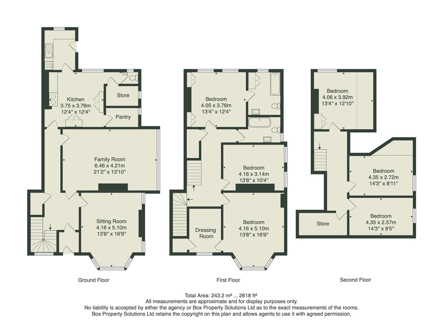 Crossfields, 14, Cheltenham Avenue, Ilkley floorplan
