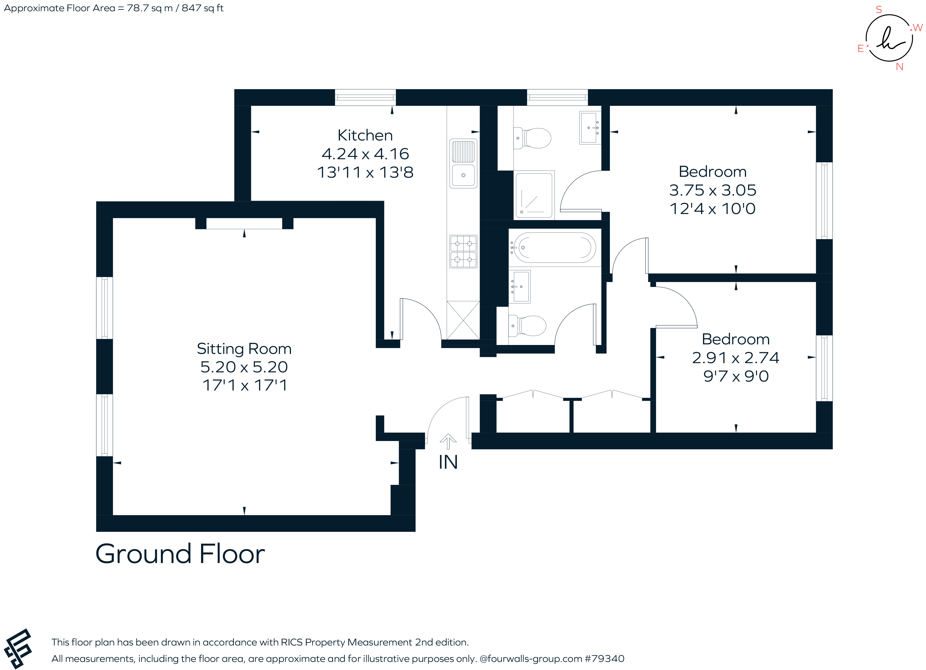 10 Priors Lodge floorplan
