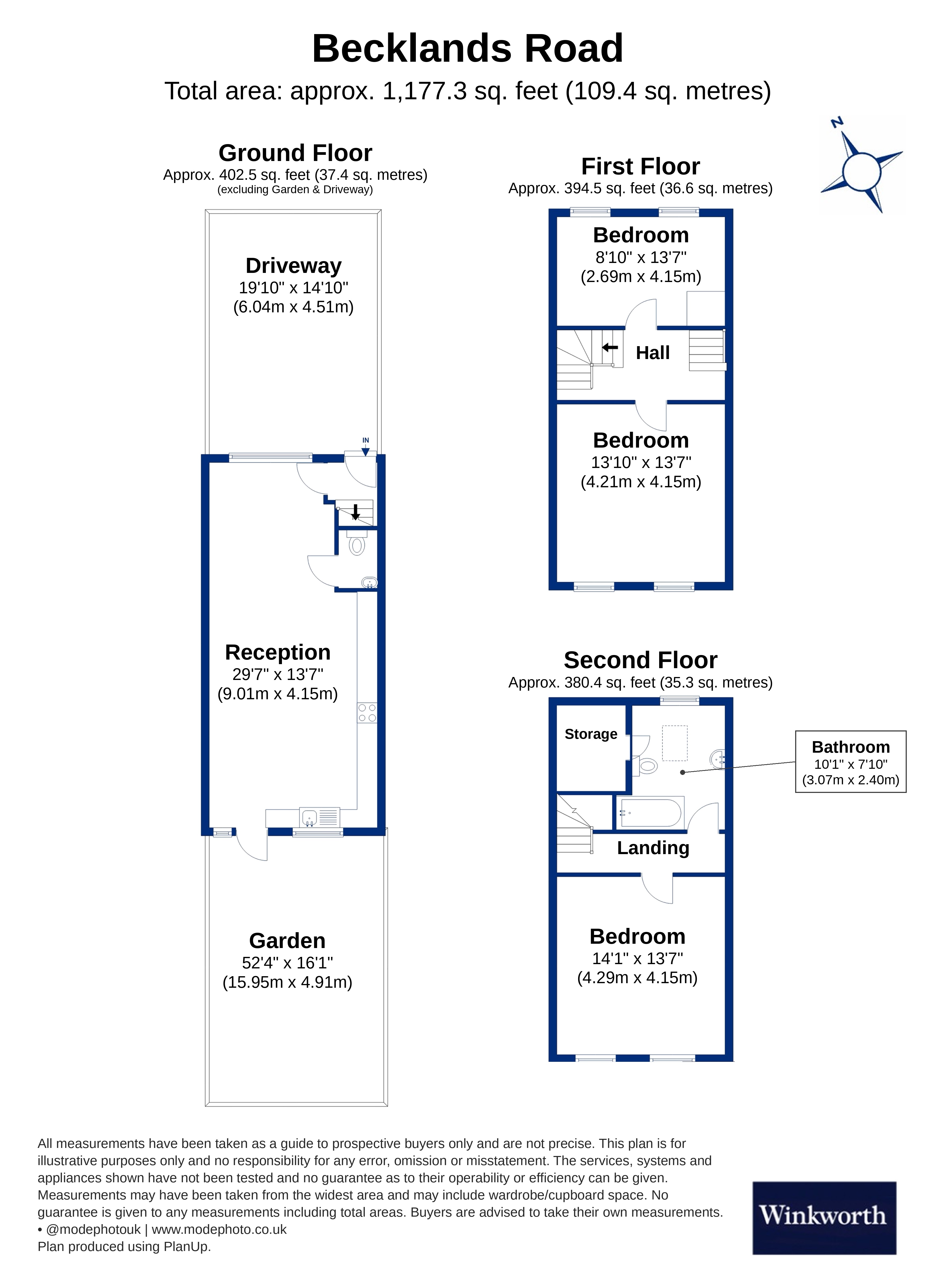 A, 47, Beclands Road, London floorplan