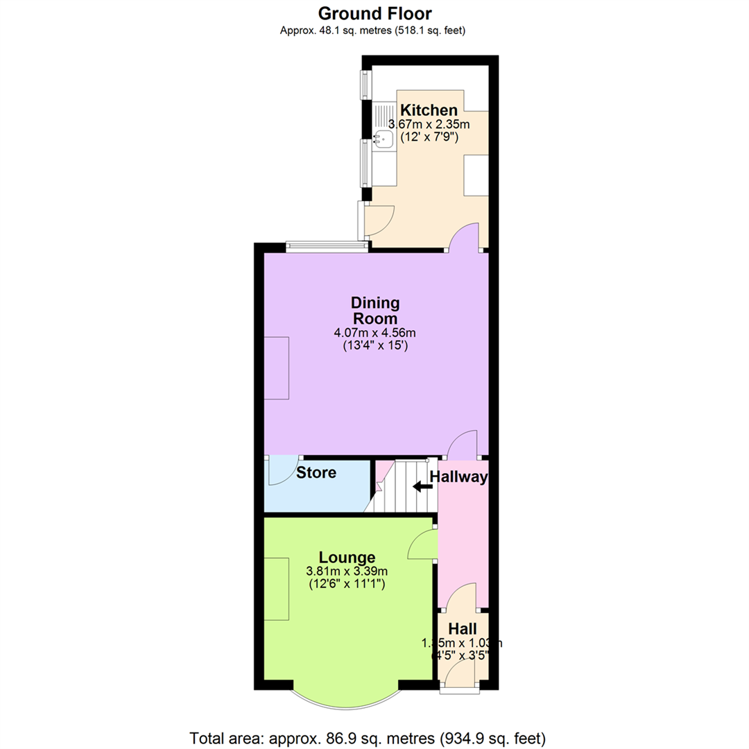 3 Bedrooms Terraced house for sale in Preston Old Road, Cherry Tree, Blackburn BB2