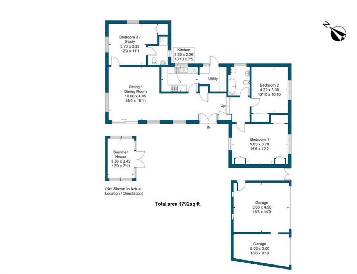 3 Bedrooms Detached house for sale in Ellesborough Road, Butlers Cross, Buckinghamshire HP17