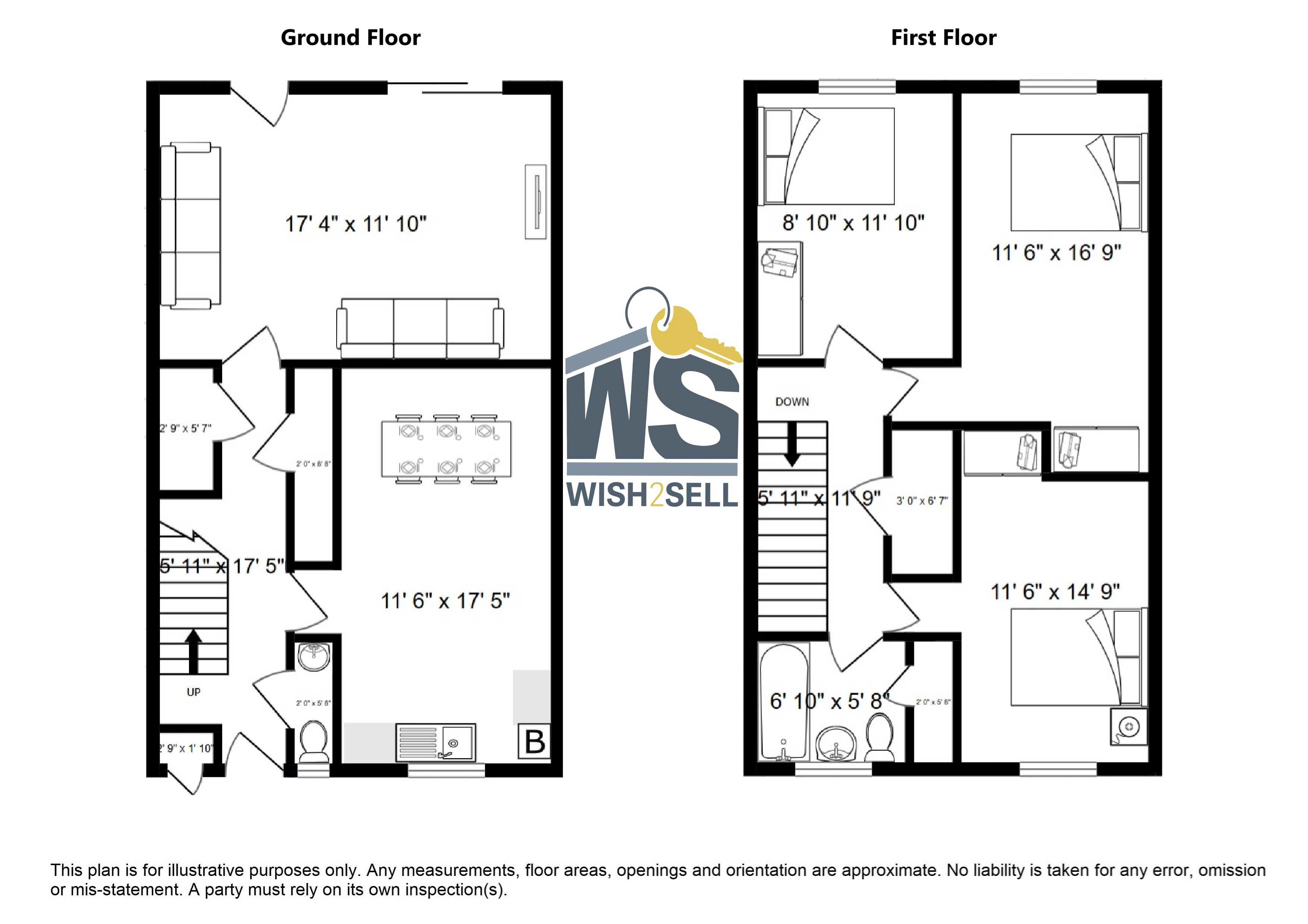 109, Ellindon, Bretton, Peterborough floorplan
