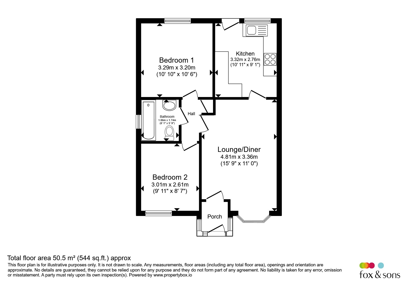 2, Laburnum Crescent, Crewkerne floorplan
