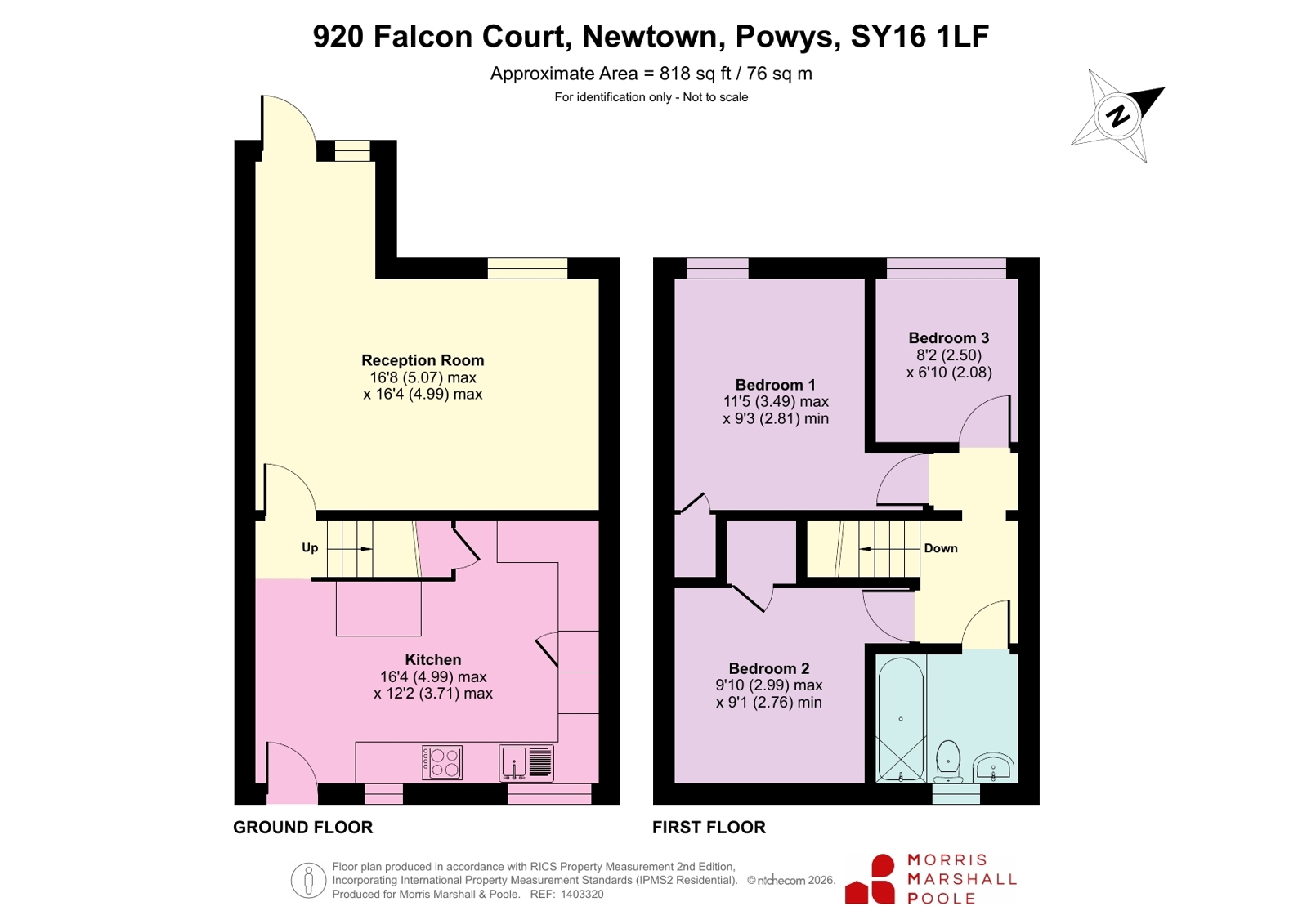 920, Falcon Court, Powys floorplan