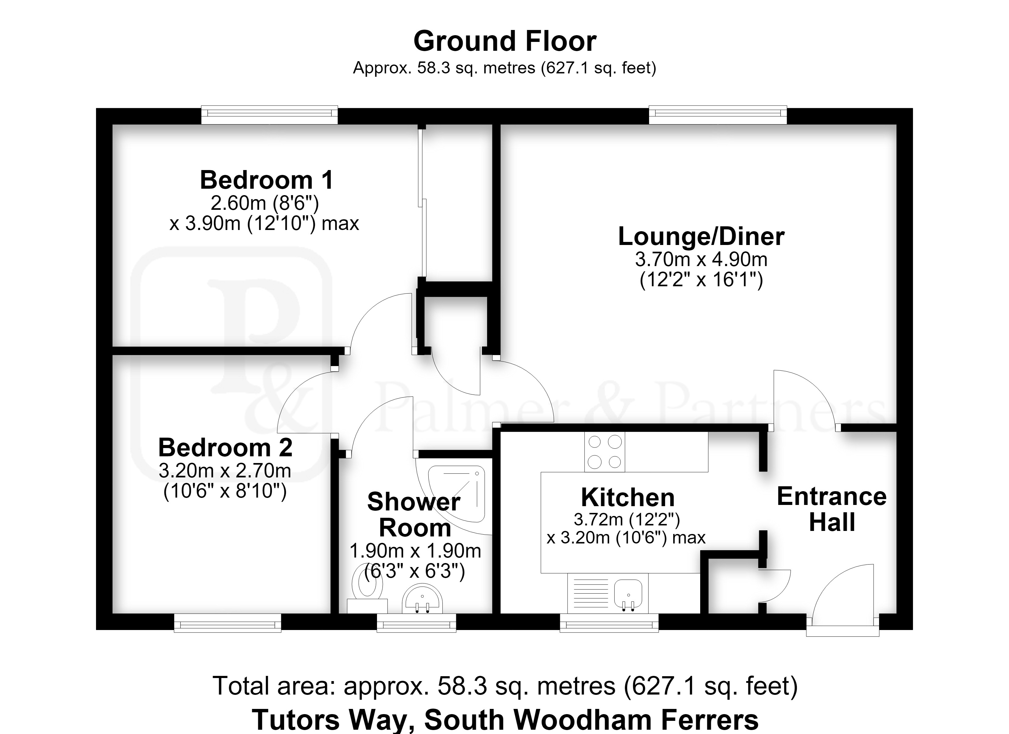 3, Tutors Way, Essex floorplan