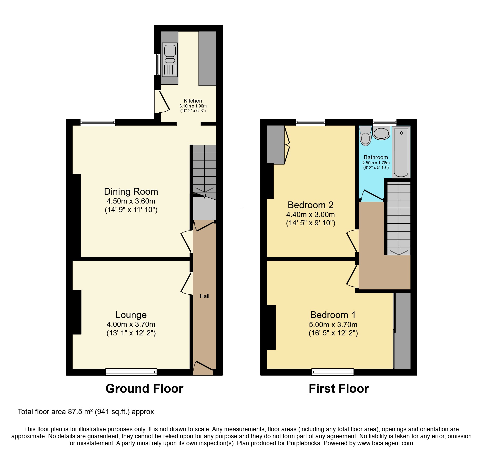 21, Strangways Street, Seaham floorplan