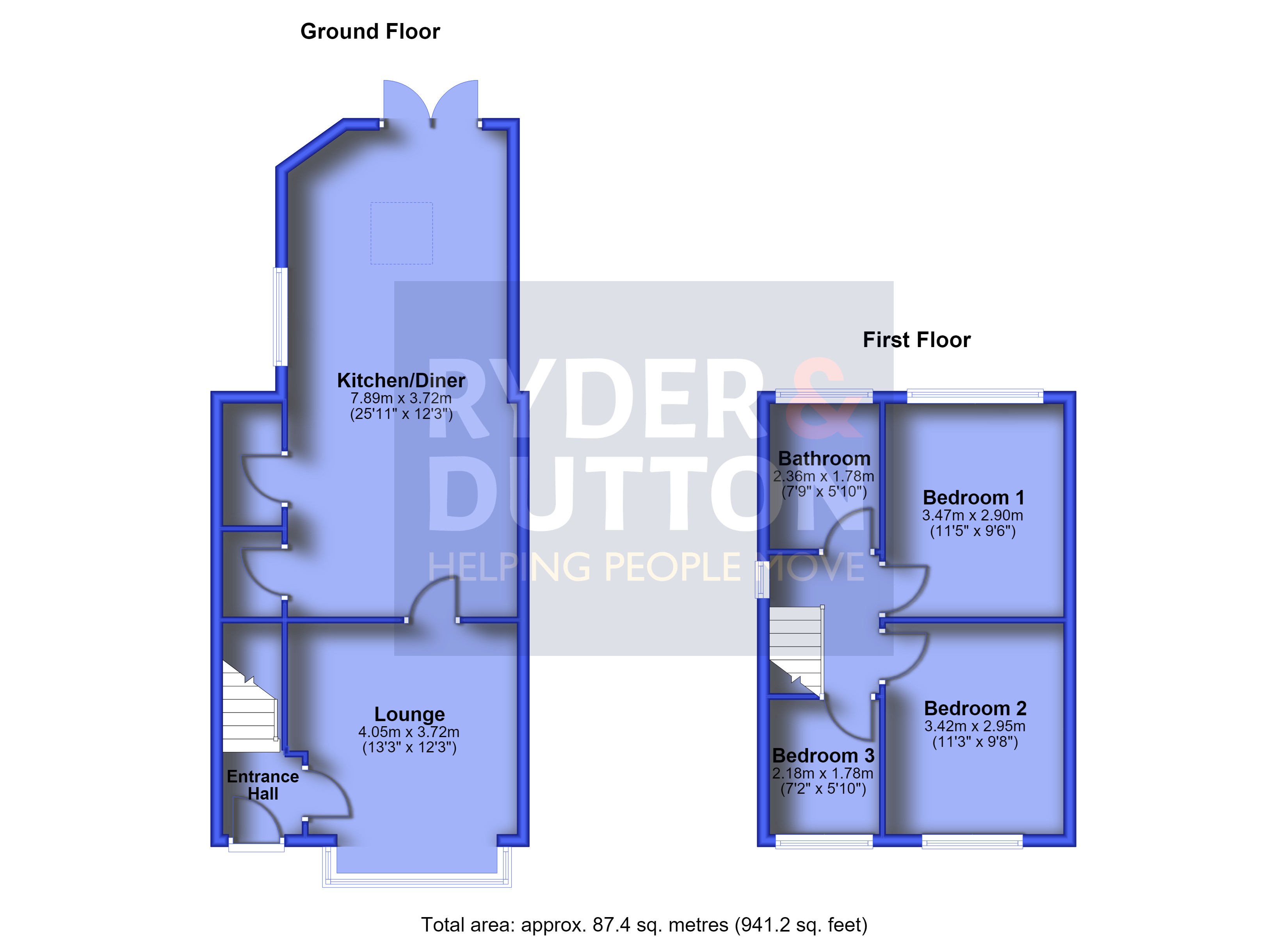 1, Raven Avenue, Oldham floorplan