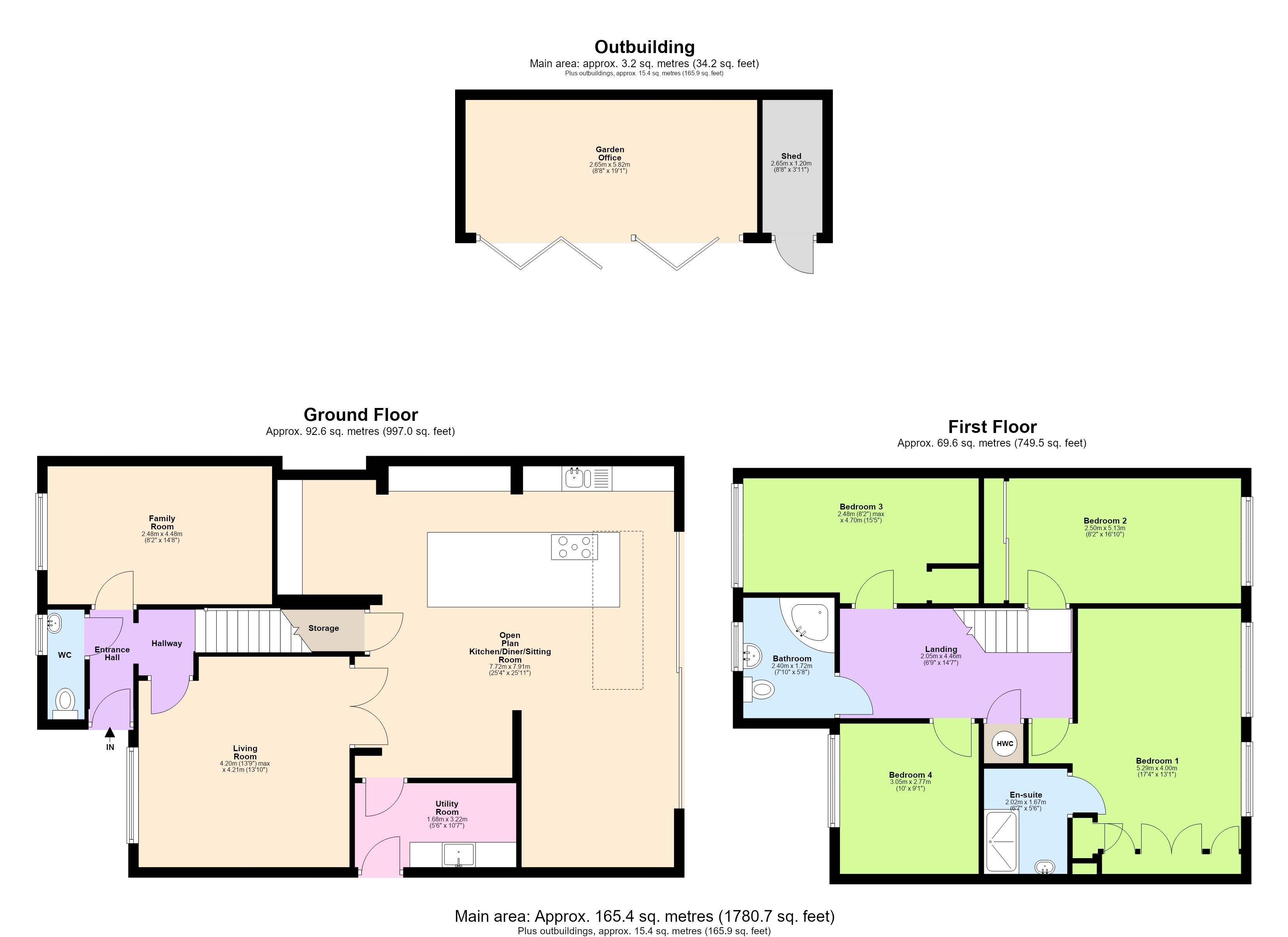 203, Mount Pleasant Lane, St. Albans floorplan