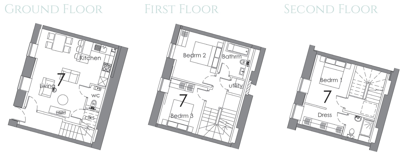 Mews House 7,, Brewers Quay, Dorset floorplan