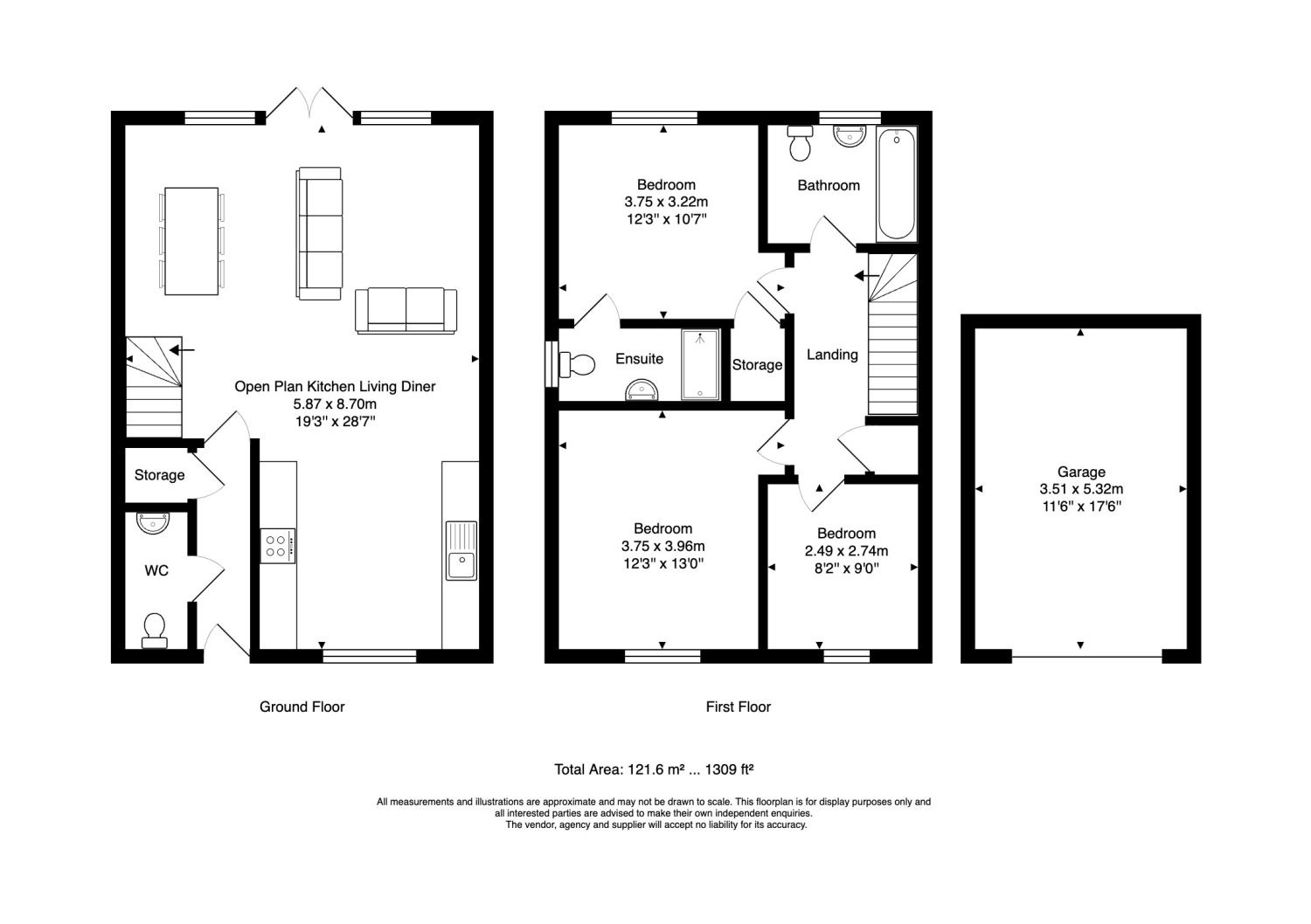 Hilly Hollow Gilmorton, Lutterworth floorplan