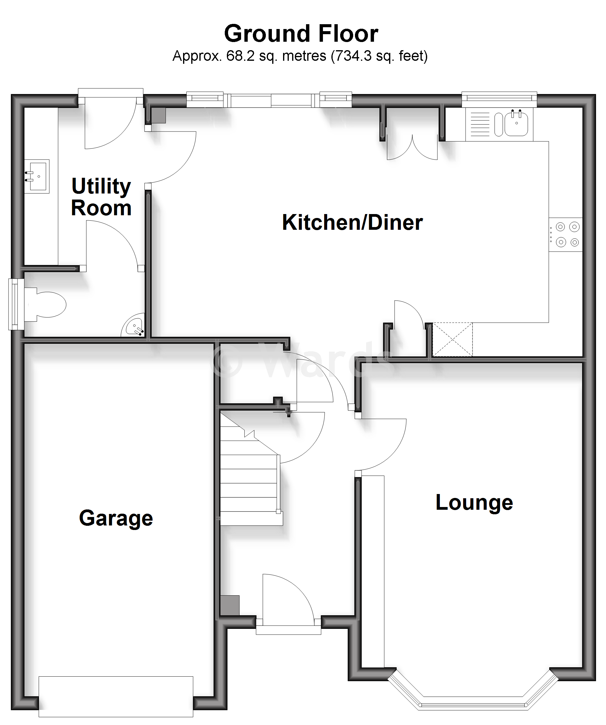 12, Empress Road, Aylesford floorplan