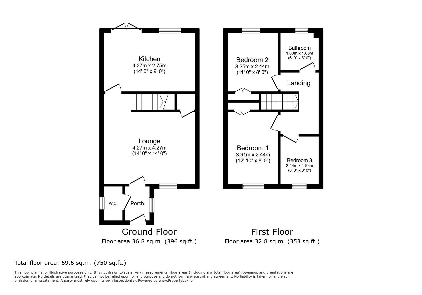 16, Warren Close, Morpeth floorplan
