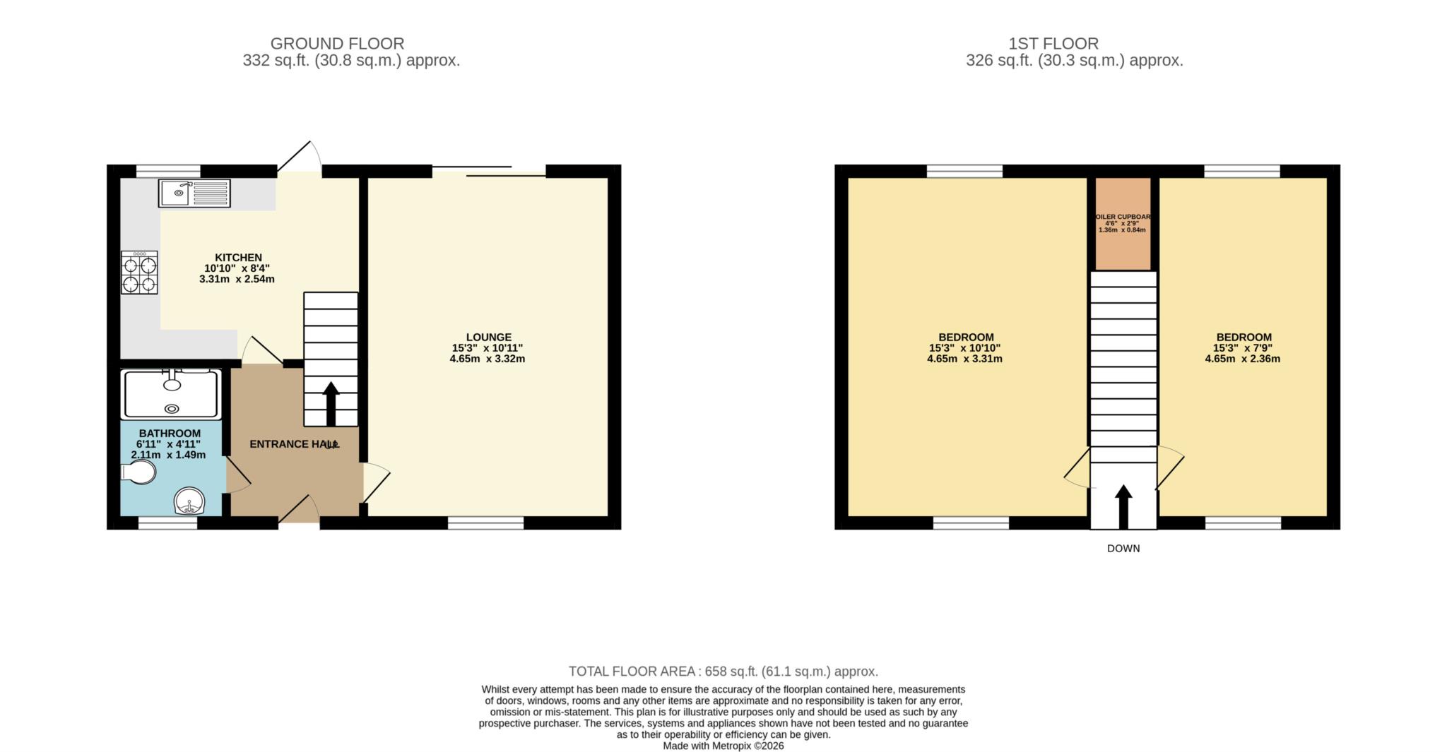 57, Westbourne Terrace, Reading floorplan