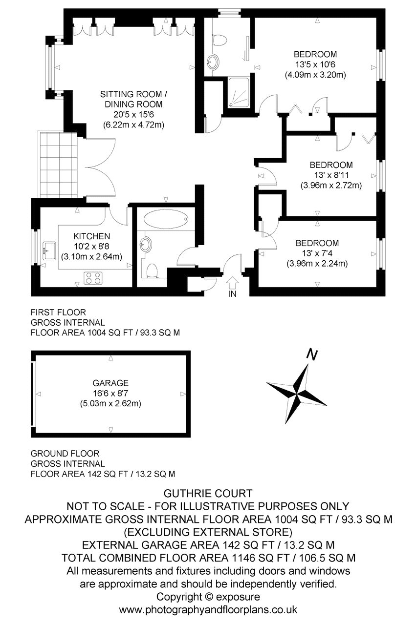 Guthrie Court, Gleneagles Village, Auchterarder PH3, 3 bedroom flat for