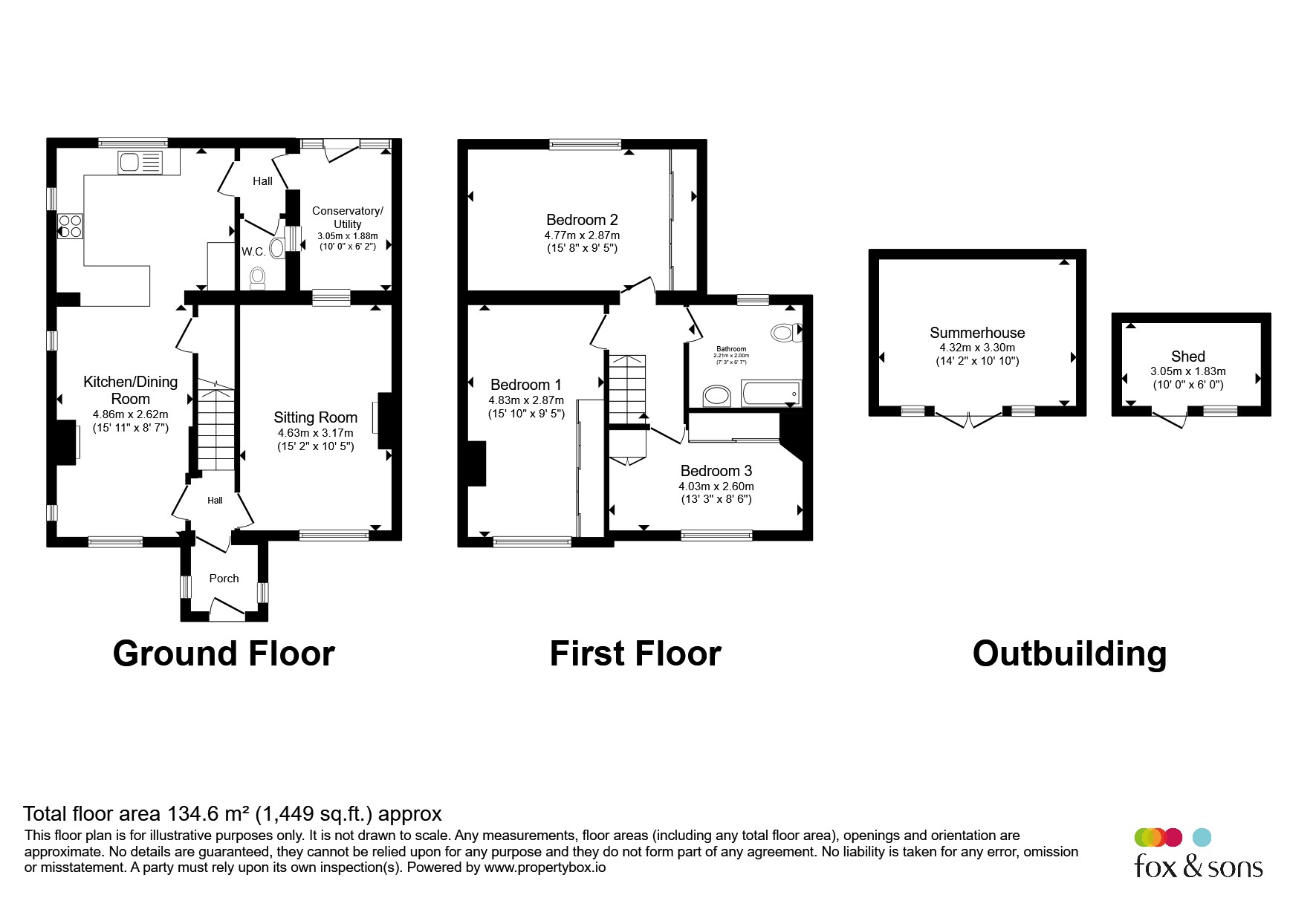 1, New Cottages, High Street, Yeovil floorplan