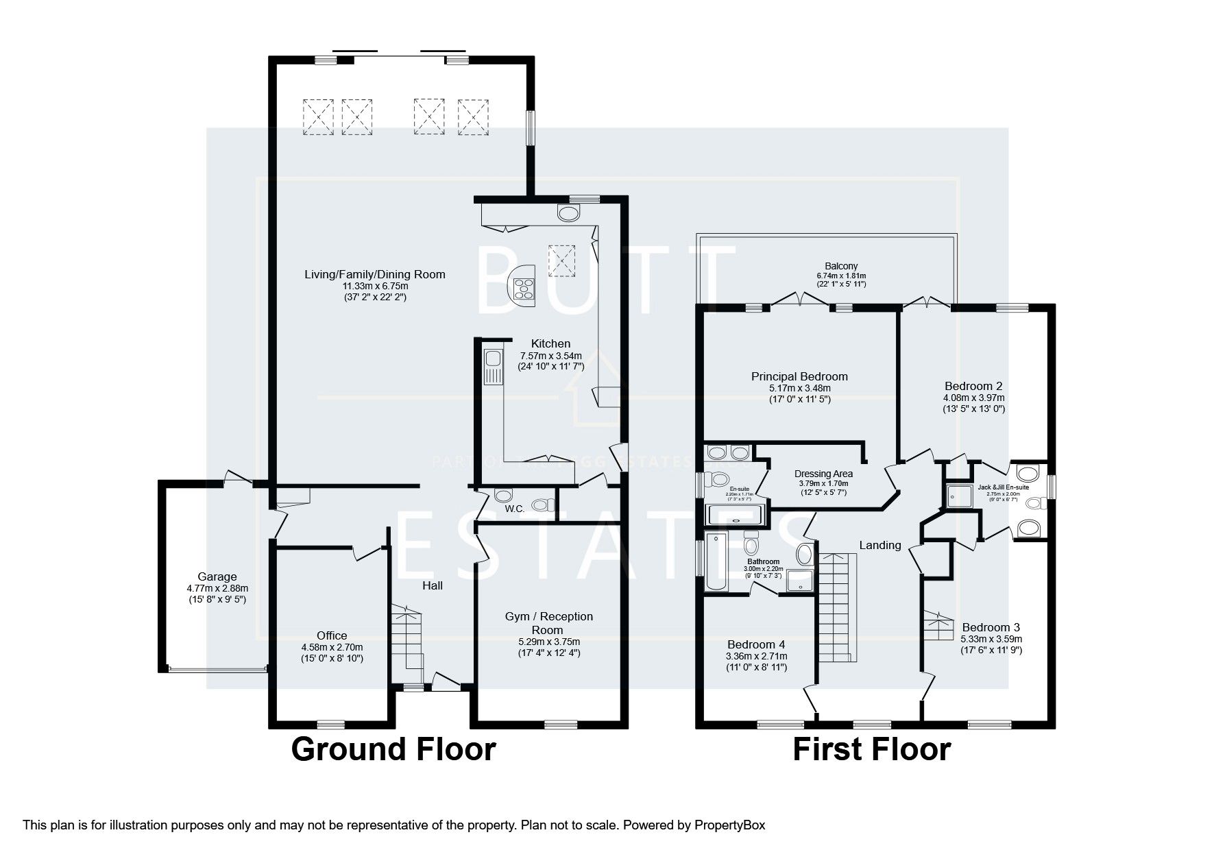 3 Woodland Road, Exeter floorplan