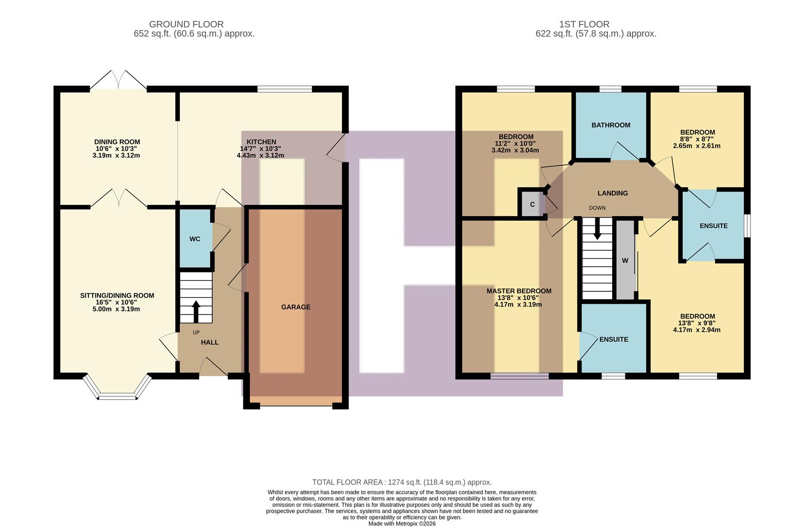 20, Bronaber Close, Stockton-On-Tees floorplan
