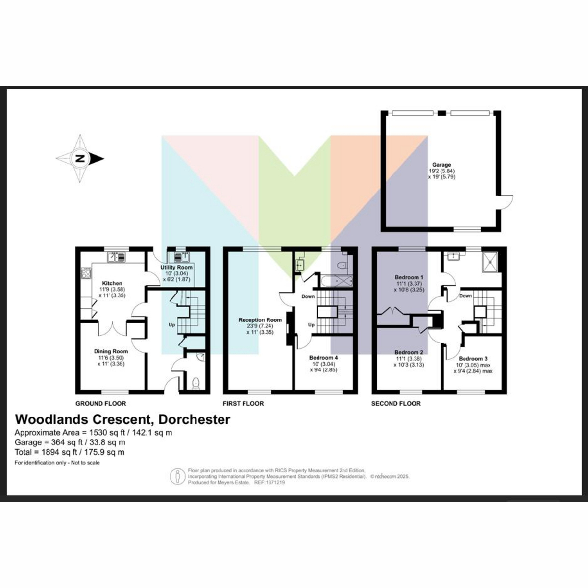57, Woodlands Crescent, Poundbury floorplan