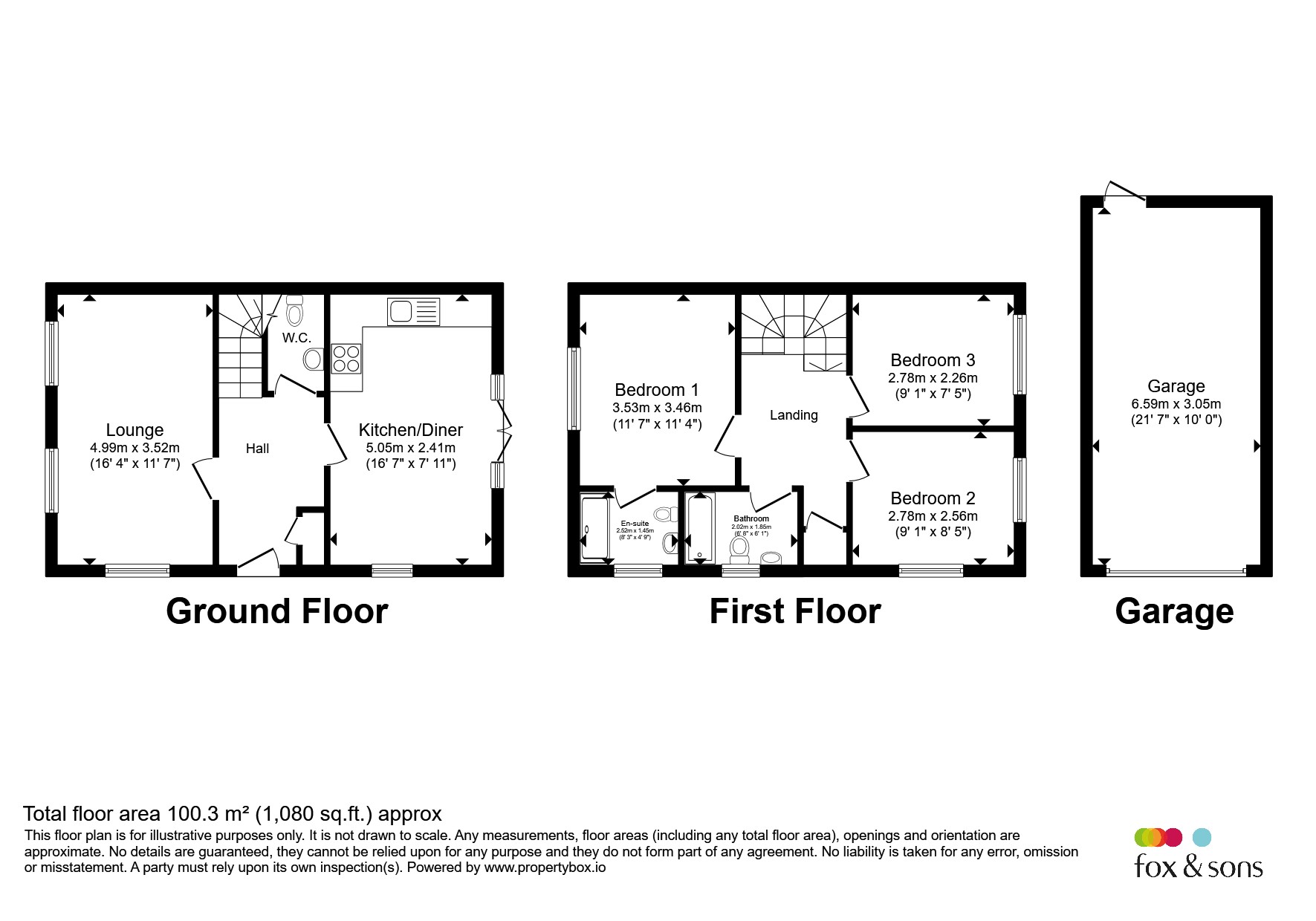 14, Cartwright Close, Waterlooville floorplan