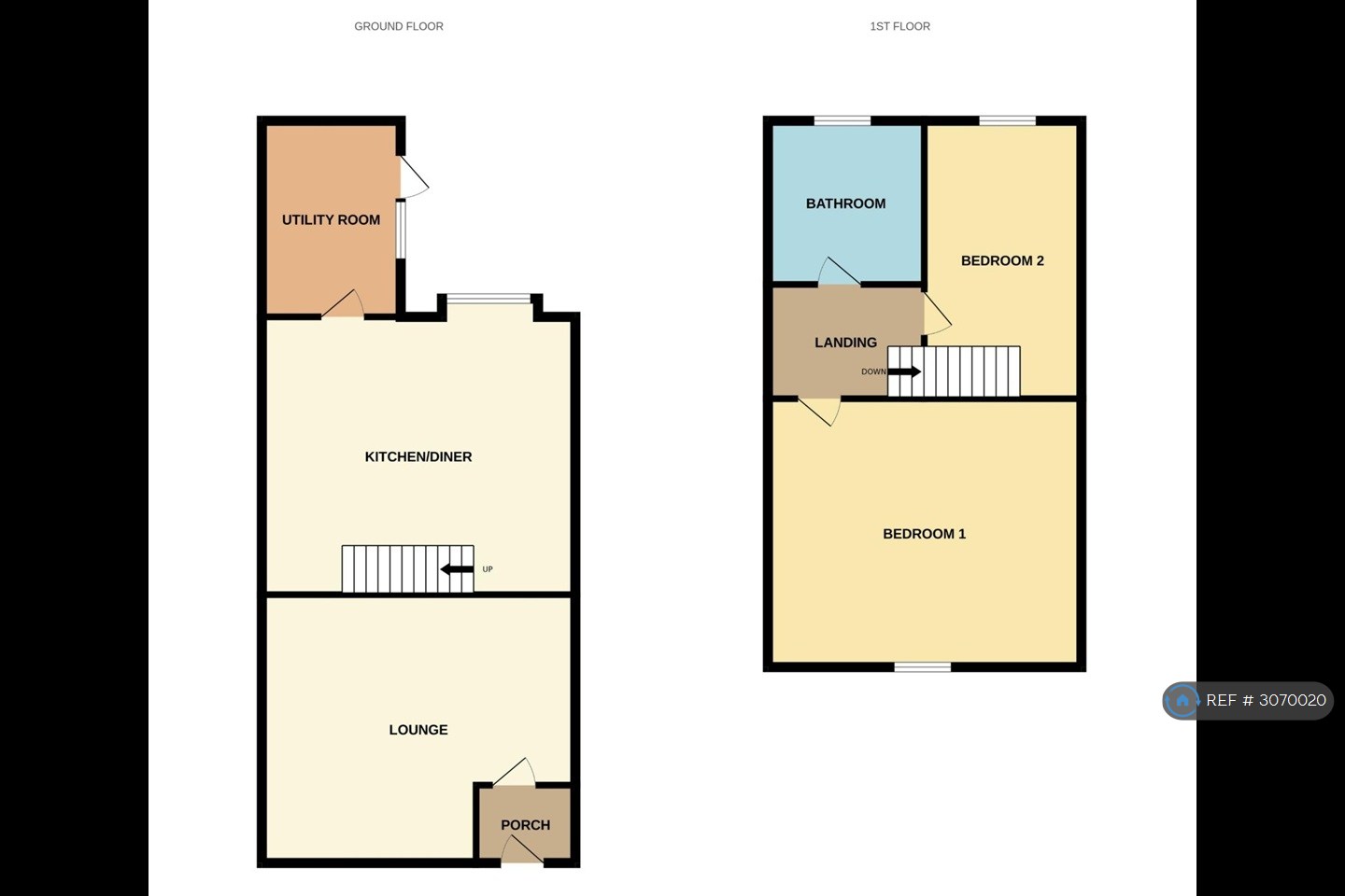 Tomlinson St, Horwich, Bolton floorplan